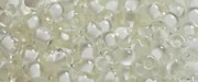 (image for) TOHO 11/o Round-White Lined Crystal Transparent. 11T981