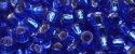 (image for) TOHO 15/o Round Seed Bead-Cobalt Blue Silver Lined. 15T28