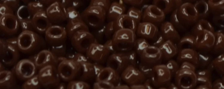 (image for) TOHO 15/o Round Seed Bead-Dark Brown Opaque. 15T46