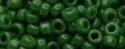 (image for) TOHO 15/o Round Seed Bead-Forest Green Opaque. 15T47H