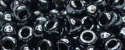 (image for) TOHO 15/o Round Seed Bead-Hematite Metallic. 15T81