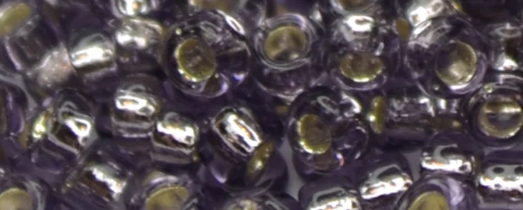 (image for) TOHO 15/o Round Seed Bead-Light Purple Silver Lined. 15T39