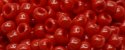 (image for) TOHO 15/o Round Seed Bead-Red Opaque. 15T45