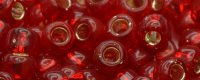 (image for) TOHO Size 6/o Round Seed Bead-Dark Ruby Silver Lined Matte 6T25CF