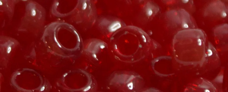 (image for) TOHO Size 6/o Round Seed Bead-Dark Ruby Transparent 6T5C