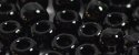 (image for) TOHO Size 6/o Round Seed Bead-Jet Black Opaque 6T49
