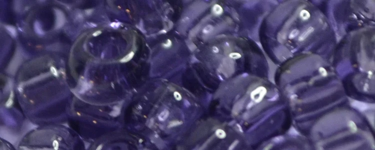 (image for) TOHO Size 6/o Round Seed Bead-Light Purple Transparent 6T19
