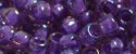 (image for) TOHO Size 6/o Round Seed Bead-Purple Lined Amethyst Transparent 6T928