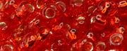 (image for) TOHO Size 8/o Round Seed Bead-Ruby Silver Lined 8T25B