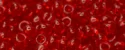 (image for) TOHO 11/o Round-Ruby Transparent. 11T5B