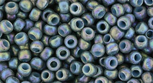 (image for) TOHO 8/o Round Seed Bead. Semi-Glazed Rainbow Desert Sage #8T2635F