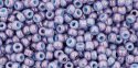 (image for) TOHO 11/o Round-Purple/Aqua Marbled Opaque. 11T1204
