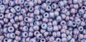 (image for) TOHO 11/o Round-Purple/Aqua Marbled Opaque. 11T1204