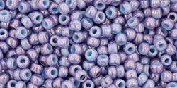 (image for) TOHO 11/o Round-Purple/Aqua Marbled Opaque. 11T1204