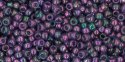 (image for) TOHO Size 6/o Round Seed Bead-Amethyst Gold Luster 6T328