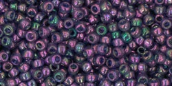(image for) TOHO 11/o Round-Amethyst Gold Luster. 11T328