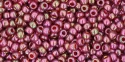 (image for) TOHO 11/o Round-Strawberry Gold Luster. 11T331
