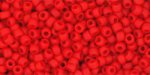 (image for) TOHO 11/o Round-Light Red Matte Opaque. 11T45AF