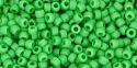(image for) TOHO 11/o Round-Bright Green Matte Opaque. 11T47F