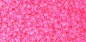 (image for) TOHO 11/o Round-Neon Pink Lined Crystal Matte. 11T971