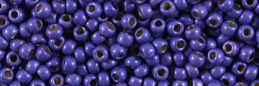 TOHO 11/o Round-Pretty Purple Matte Galvanized PermaFinish #11TPF581F