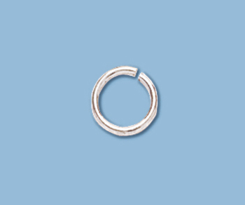 Sterling Silver - 7mm Open Jump Rings. 19 Gauge * 10 Pieces