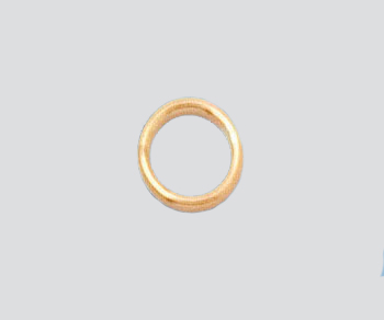 14k Gold Filled - 8.5mm, 18 Gauge Closed Jump Ring * Package of 1