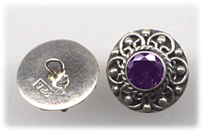 BALI SILVER BUTTONS