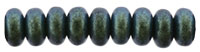 Czech 4mm Rondelle-Polychrome Aqua Teal * Strand of 100 Glass Beads (image for) Czech 4mm Rondelle-Polychrome Aqua Teal * Strand of 100 Glass Beads