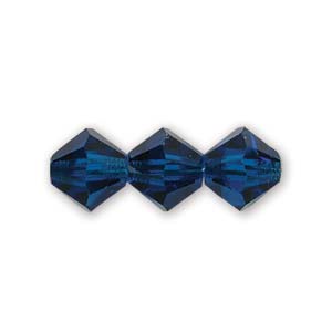 Preciosa Crystal-3mm Bicone Capri Blue * 144 Pieces