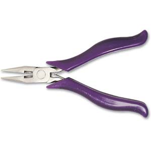 Chain Nose Plier with Cutter * Purple Handle
