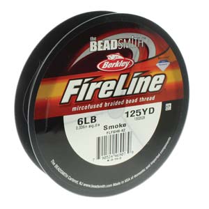 FireLine Smoke Grey-6 Pound Strength * 125 Yard Spool