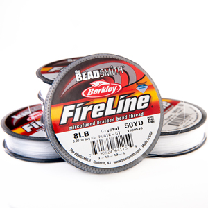 FireLine Crystal Clear-8 Pound Strength * 50 Yard Spool