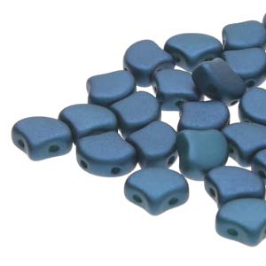 Czech Ginko/Ginkgo - Chatoyant Shimmer Teal Blue