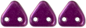 CzechMates Triangle-Sueded Gold Fuchsia Red #CMTRSDGDFUR