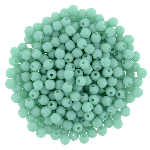 Czech 2mm Round - Turquoise
