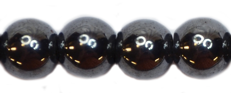 Hematite Stone Beads-6mm Round