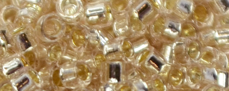 (image for) TOHO Aiko Precision Cylinder Bead. Light Pink Silver Lined TB-31