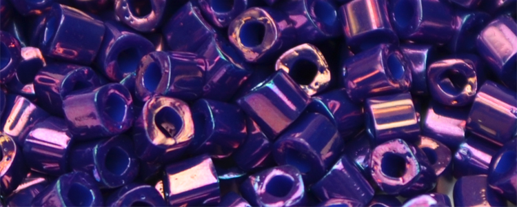 TOHO 1.5mm Cube Beads-Purple Metallic