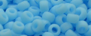 TOHO 11/o Round-Aqua Matte Opaque. 11T43F (image for) TOHO 11/o Round-Aqua Matte Opaque. 11T43F