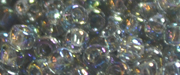 TOHO 11/o Round-Light Black Diamond Transparent Rainbow #11T176
