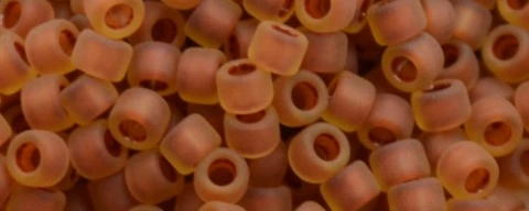 (image for) TOHO Aiko-Light Brick Red Lined Topaz Matte TB-951FM-50