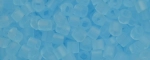 (image for) TOHO 1.5mm Cube Shape Seed Beads-Light Blue Ceylon Pearl Matte. # T1.5C143F-100