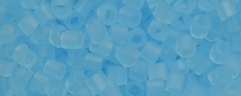 (image for) TOHO 1.5mm Cube Shape Seed Beads-Light Blue Ceylon Pearl Matte