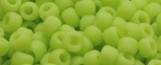 (image for) TOHO Size 11/o Round Seed Bead-Lime Matte Opaque. 11T44F-250