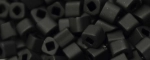 (image for) TOHO 2 mm Cube-Jet Black Matte Opaque