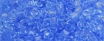 (image for) TOHO 1.5mm Cube Shape Seed Beads-Light Sapphire Transparent * 100 Gram Bag