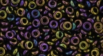 (image for) TOHO 8/o Demi Round, Purple Iris Metallic, color # 8TD-85-50