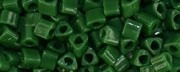 (image for) TOHO Size 11/o Triangle Shape Seed Bead-Forest Green Opaque * 100 Gram Bag