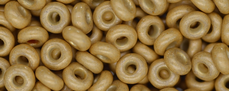 (image for) TOHO 6/o Demi Round, Gold Galvanized Matte PermaFinish, color #6TD-PF557F-50